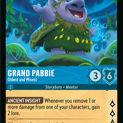 Grand Pabbie - Oldest and Wisest (148/204) [Rise of the Floodborn]