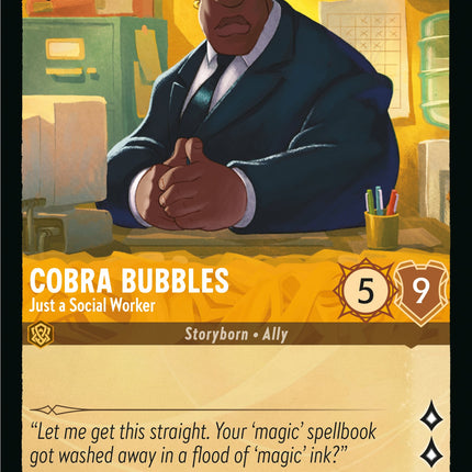 Cobra Bubbles - Just a Social Worker (4/204) [Rise of the Floodborn]