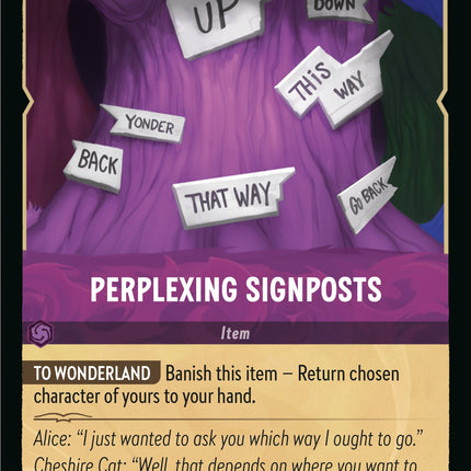 Perplexing Signposts (67/204) [Rise of the Floodborn]