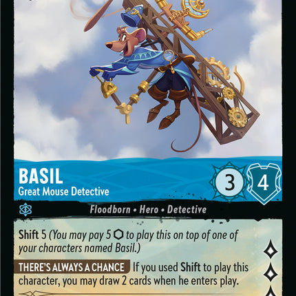 Basil - Great Mouse Detective (138/204) [Rise of the Floodborn]