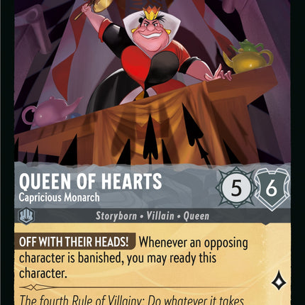 Queen of Hearts - Capricious Monarch (192/204) [Rise of the Floodborn]