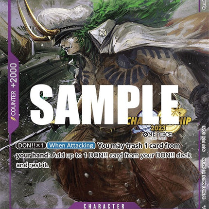 Sasaki (CS 2023 Event Pack) [One Piece Promotion Cards]