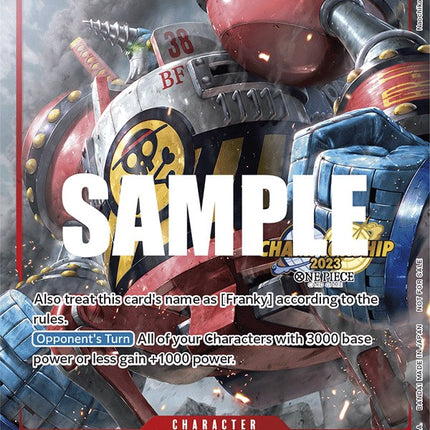 General Franky (CS 2023 Event Pack) [One Piece Promotion Cards]