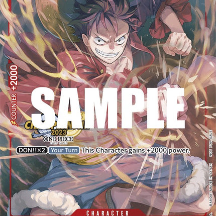 Monkey.D.Luffy (CS 2023 Celebration Pack) [One Piece Promotion Cards]