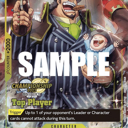 Capone"Gang"Bege (CS 2023 Top Players Pack) [One Piece Promotion Cards]