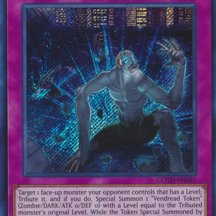 Vendread Reorigin [COTD-EN085] Secret Rare