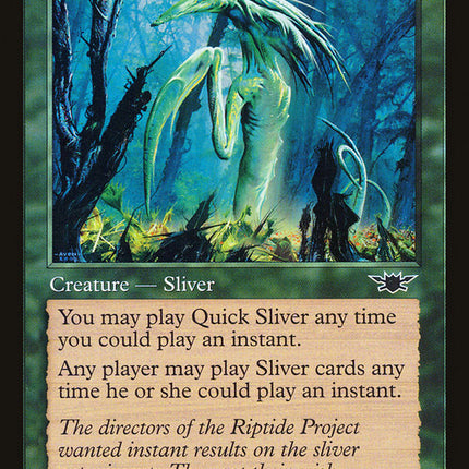 Quick Sliver [Legions]