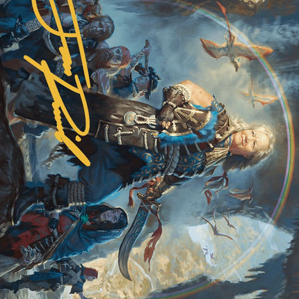Admiral Brass, Unsinkable Art Card (Gold-Stamped Signature) [The Lost Caverns of Ixalan Art Series]
