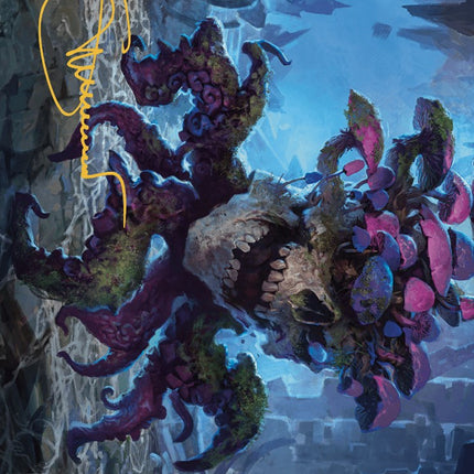 Deathcap Marionette Art Card (Gold-Stamped Signature) [The Lost Caverns of Ixalan Art Series]