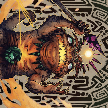 Zoyowa Lava-Tongue Art Card (Gold-Stamped Signature) [The Lost Caverns of Ixalan Art Series]