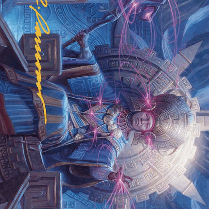 Akal Pakal, First Among Equals Art Card (8/81) (Gold-Stamped Signature) [The Lost Caverns of Ixalan Art Series]