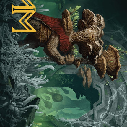 Tendril of the Mycotyrant Art Card (Gold-Stamped Signature) [The Lost Caverns of Ixalan Art Series]