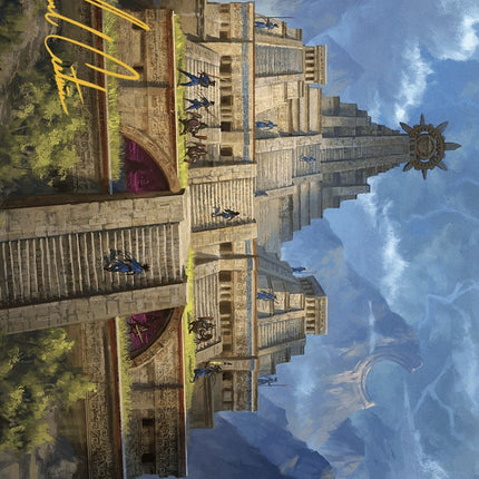 Barracks of the Thousand Art Card (Gold-Stamped Signature) [The Lost Caverns of Ixalan Art Series]