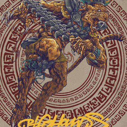 Sovereign Okinec Ahau Art Card (Gold-Stamped Signature) [The Lost Caverns of Ixalan Art Series]