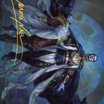 Vito, Fanatic of Aclazotz Art Card (Gold-Stamped Signature) [The Lost Caverns of Ixalan Art Series]