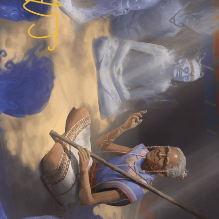 Ancestral Reminiscence Art Card (Gold-Stamped Signature) [The Lost Caverns of Ixalan Art Series]