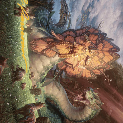 Ojer Kaslem, Deepest Growth Art Card (30/81) (Gold-Stamped Signature) [The Lost Caverns of Ixalan Art Series]