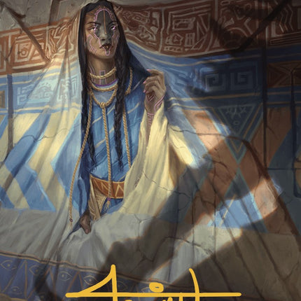 Whispersilk Cloak Art Card (Gold-Stamped Signature) [The Lost Caverns of Ixalan Art Series]