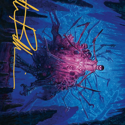 Uchbenbak, the Great Mistake Art Card (Gold-Stamped Signature) [The Lost Caverns of Ixalan Art Series]