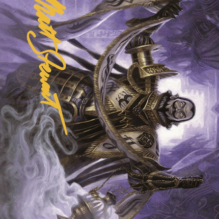 Clavileno, First of the Blessed Art Card (70/81) (Gold-Stamped Signature) [The Lost Caverns of Ixalan Art Series]