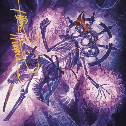 The Grim Captain Art Card (Gold-Stamped Signature) [The Lost Caverns of Ixalan Art Series]