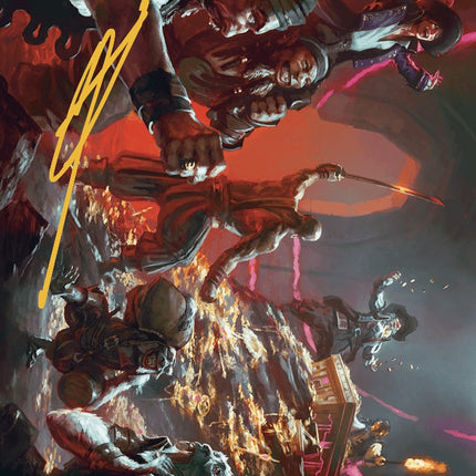 Hit the Mother Lode Art Card (Gold-Stamped Signature) [The Lost Caverns of Ixalan Art Series]