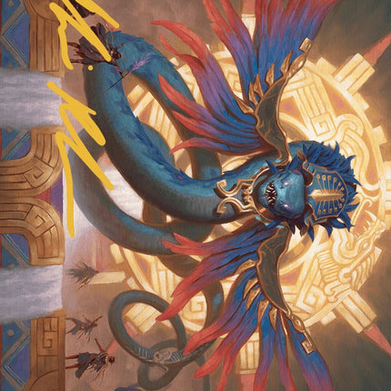 Ojer Pakpatiq, Deepest Epoch Art Card (13/81) (Gold-Stamped Signature) [The Lost Caverns of Ixalan Art Series]