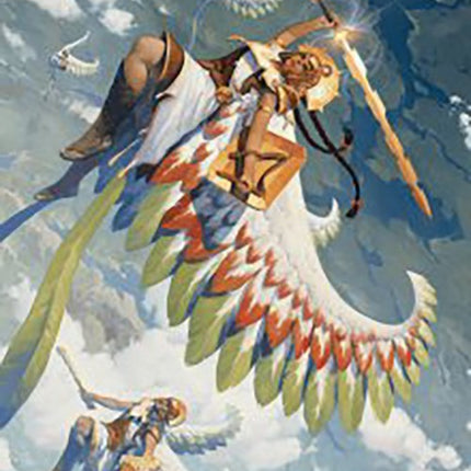 Resplendent Angel Art Card (5/81) [The Lost Caverns of Ixalan Art Series]