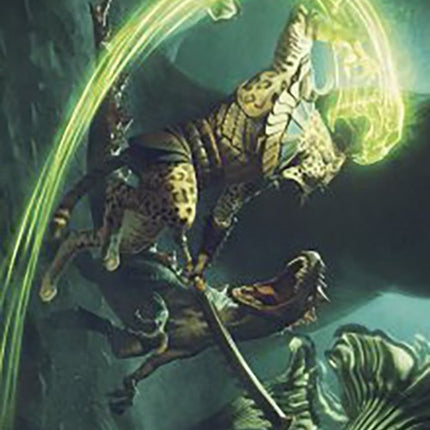 Contest of Claws Art Card [The Lost Caverns of Ixalan Art Series]