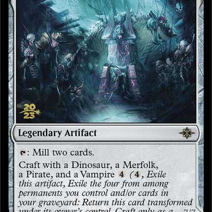 Throne of the Grim Captain // The Grim Captain [The Lost Caverns of Ixalan Prerelease Cards]