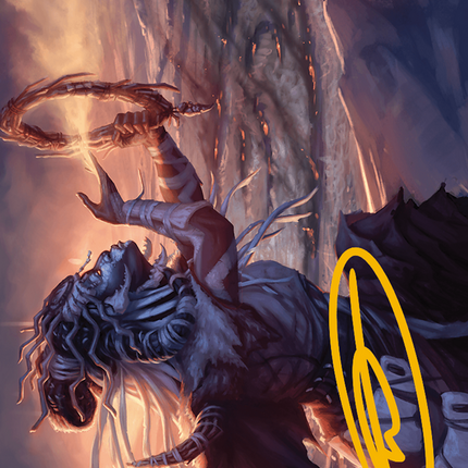 Witch Enchanter Art Card (Gold-Stamped Signature) [Modern Horizons 3 Art Series]
