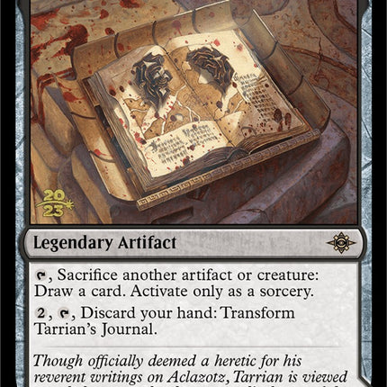 Tarrian's Journal // The Tomb of Aclazotz [The Lost Caverns of Ixalan Prerelease Cards]