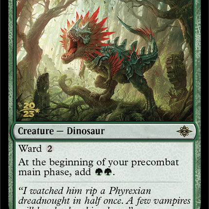 Hulking Raptor [The Lost Caverns of Ixalan Prerelease Cards]