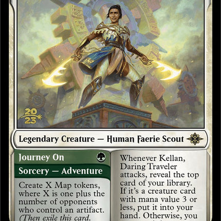 Kellan, Daring Traveler [The Lost Caverns of Ixalan Prerelease Cards]