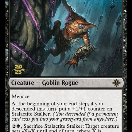Stalactite Stalker [The Lost Caverns of Ixalan Prerelease Cards]