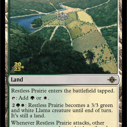 Restless Prairie [The Lost Caverns of Ixalan Prerelease Cards]