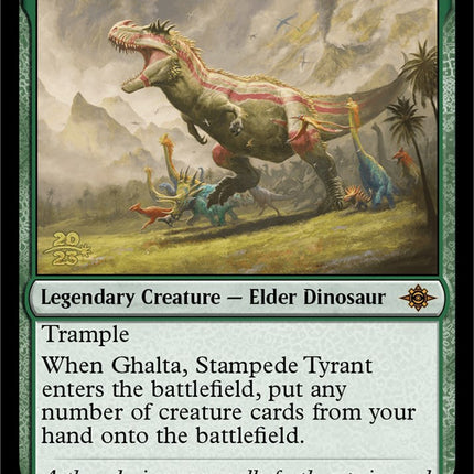 Ghalta, Stampede Tyrant [The Lost Caverns of Ixalan Prerelease Cards]