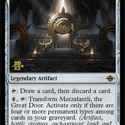 Matzalantli, the Great Door // The Core [The Lost Caverns of Ixalan Prerelease Cards]