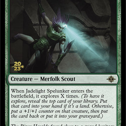 Jadelight Spelunker [The Lost Caverns of Ixalan Prerelease Cards]