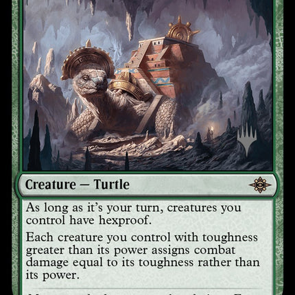 Bedrock Tortoise (Promo Pack) [The Lost Caverns of Ixalan Promos]