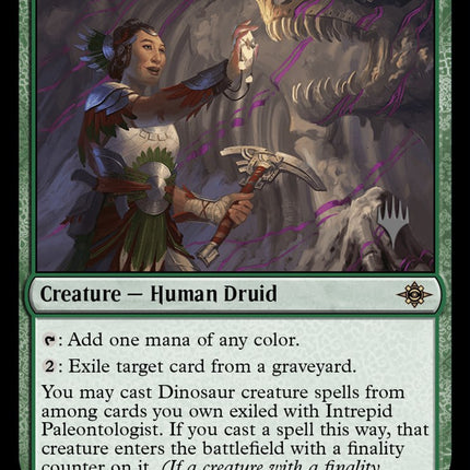 Intrepid Paleontologist (Promo Pack) [The Lost Caverns of Ixalan Promos]