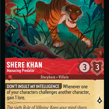 Shere Khan - Menacing Predator (126/204) [Rise of the Floodborn]