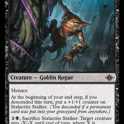 Stalactite Stalker (Promo Pack) [The Lost Caverns of Ixalan Promos]
