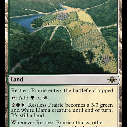 Restless Prairie (Promo Pack) [The Lost Caverns of Ixalan Promos]