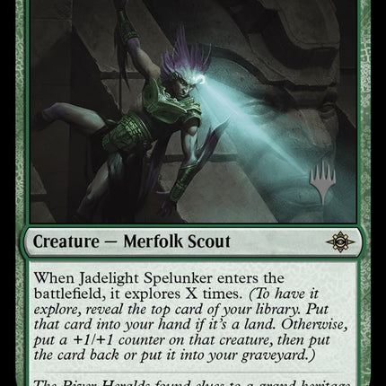 Jadelight Spelunker (Promo Pack) [The Lost Caverns of Ixalan Promos]