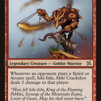 Ishi-Ishi, Akki Crackshot [Betrayers of Kamigawa]