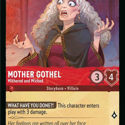 Mother Gothel - Withered and Wicked (116/204) [Rise of the Floodborn]
