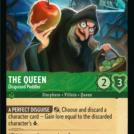 The Queen - Disguised Peddler (93/204) [Rise of the Floodborn]