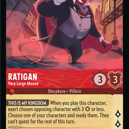 Ratigan - Very Large Mouse (121/204) [Rise of the Floodborn]