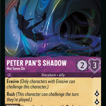Peter Pan's Shadow - Not Sewn On (55/204) [Rise of the Floodborn]